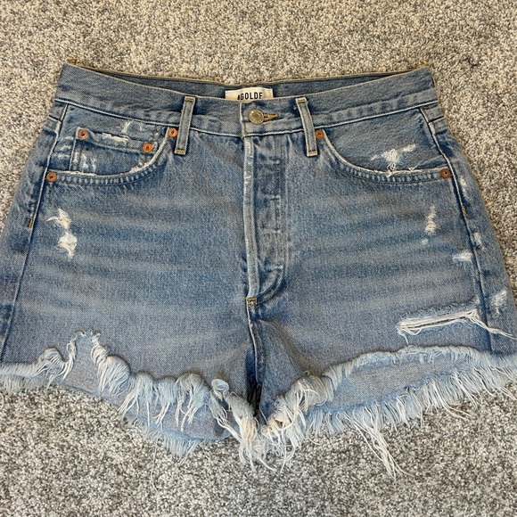 Agolde Pants - Agolde Parker women’s  cut off denim shorts in color swap meet size 27